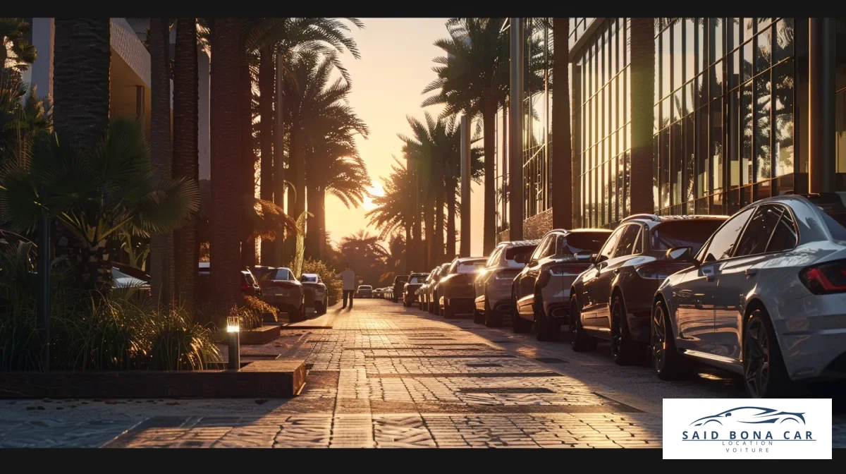 Un client signant un contrat de location de voiture sur une tablette, symbolisant la digitalisation et la simplicité des démarches administratives pour louer une voiture à Casablanca.